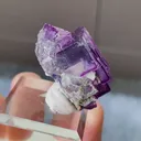 Natural Purple Cubic Fluorite comes from Yaogangxian,Hunan 20*30*20MM - image 3