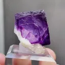 Natural Purple Cubic Fluorite comes from YaogangXian,Hunan 25*20*20MM - image 3