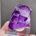 Natural Purple Cubic Fluorite comes from YaogangXian,Hunan 25*20*20MM - image 4