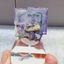 Natural Purple Cubic Fluorite comes from Yaogangxian,Hunan 25*25*25MM - image 4