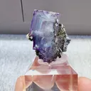 Natural Purple Cubic Fluorite comes from Yaogangxian,Hunan 25*25*25MM - image 2