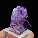 Natural Purple Cubic Fluorite comes from Yaogangxian,Hunan 30*30*25MM - image 2