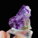 Natural Purple Cubic Fluorite comes from Yaogangxian,Hunan 30*30*25MM - image 4