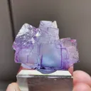 Natural Purple Cubic Fluorite comes from Yaogangxian,Hunan 35*20*30MM - image 1
