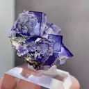 Natural Purple Cubic Fluorite comes from Yaogangxian,Hunan 35*30*25MM - image 1
