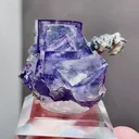 Natural Purple Cubic Fluorite comes from Yaogangxian,Hunan 35*30*25MM - image 2