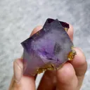 Natural Purple Cubic Fluorite comes from Yaogangxian,Hunan 35*35*30MM - image 3