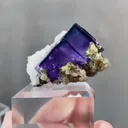 Natural Purple Cubic Fluorite comes from Yaogangxian,Hunan 35*45*30MM - image 4
