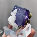 Natural Purple Cubic Fluorite comes from Yaogangxian,Hunan 35*45*30MM - image 3