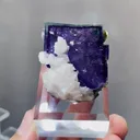Natural Purple Cubic Fluorite comes from Yaogangxian,Hunan 35*45*30MM - image 7