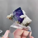 Natural Purple Cubic Fluorite comes from Yaogangxian,Hunan 35*45*30MM - image 6