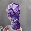 Natural Purple Cubic Fluorite comes from Yaogangxian,Hunan 40*30*50MM - image 4