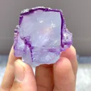 Natural Purple Cubic Fluorite comes from Yaogangxian,Hunan 40*35*25MM - image 5