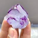 Natural Purple Cubic Fluorite comes from Yaogangxian,Hunan 40*35*25MM - image 4