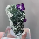 Natural Purple Cubic Fluorite comes from Yaogangxian,Hunan 50*25*40MM - image 3