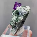 Natural Purple Cubic Fluorite comes from Yaogangxian,Hunan 50*25*40MM - image 4