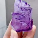 Natural Purple Cubic Fluorite comes from Yaogangxian,Hunan 60*40*30MM - image 2