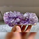 Natural Purple Cubic Fluorite comes from Yindu,Inner Mongolia 120*50*40MM - image 4