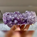 Natural Purple Cubic Fluorite comes from Yindu,Inner Mongolia 120*50*40MM - image 3