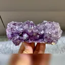Natural Purple Cubic Fluorite comes from Yindu,Inner Mongolia 120*50*40MM - image 1