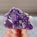 Natural Purple Cubic Fluorite comes from Zhejiang,China 85*60*35MM - image 3