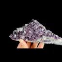 Natural Purple Cubic Fluorite, Mineral Specimen: Inner Mongolia,China (165*65*25MM) - image 2