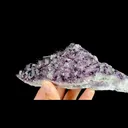 Natural Purple Cubic Fluorite, Mineral Specimen: Inner Mongolia,China (165*65*25MM) - image 5