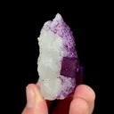 Natural Purple Cubic Fluorite, Mineral Specimen: Inner Mongolia,China (25*60*30MM) - image 3
