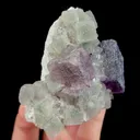 Natural Purple Cubic Fluorite, Mineral Specimen: Inner Mongolia,China (55*75*55MM) - image 3