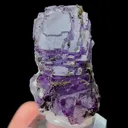 Natural Purple Cubic Fluorite, Mineral Specimen: Yaogangxian,Hunan (25*25*35MM) - image 4