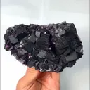 Natural Purple Cubic Fluorite, Mineral Specimen: Zhejiang,China (140*90*40MM) - image 4