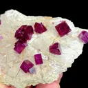 Natural Purple Cubic Fluorite, Mineral Specimen:Anhui,China (100*55*15MM) - image 4