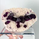 Natural Purple Cubic Fluorite, Mineral Specimen:Anhui,China (125*90*40MM) - image 4