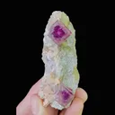 Natural Purple Cubic Fluorite, Mineral Specimen:Anhui,China (35*80*25MM) - image 5