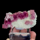 Natural Purple Cubic Fluorite, Mineral Specimen:Anhui,China (65*35*20MM) - image 4