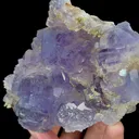 Natural Purple Cubic Fluorite, Mineral Specimen:Fujian,China (100*95*40MM) - image 3