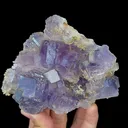 Natural Purple Cubic Fluorite, Mineral Specimen:Fujian,China (100*95*40MM) - image 4