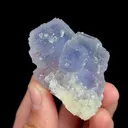 Natural Purple Cubic Fluorite, Mineral Specimen:Guizhou,China (55*45*35MM) - image 2