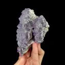 Natural Purple Cubic Fluorite, Mineral Specimen:Guizhou,China (85*125*70MM) - image 2