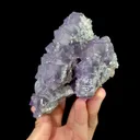 Natural Purple Cubic Fluorite, Mineral Specimen:Guizhou,China (85*125*70MM) - image 4