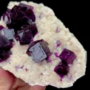 Natural Purple Cubic Fluorite Mineral Specimen,High Quality Specimen,ANHUI,CHINA(120*80*40mm) - image 3
