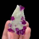 Natural Purple Cubic Fluorite Mineral Specimen,High Quality Specimen,ANHUI,CHINA(50*35*10mm) - image 3