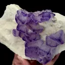 Natural Purple Cubic Fluorite Mineral Specimen,High Quality Specimen,GUIZHOU,CHINA(126*88*33mm) - image 3