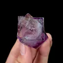 Natural Purple Cubic Fluorite Mineral Specimen,High Quality Specimen,YAO GANG XIAN,HUNAN,CHINA(35*35*30mm) - image 1