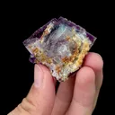 Natural Purple Cubic Fluorite Mineral Specimen,High Quality Specimen,YAO GANG XIAN,HUNAN,CHINA(35*35*30mm) - image 4