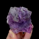 Natural Purple Cubic Fluorite Mineral Specimen,High Quality Specimen,YAO GANG XIAN,HUNAN,CHINA(50*55*40mm) - image 5
