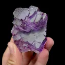 Natural Purple Cubic Fluorite Mineral Specimen,High Quality Specimen,YAO GANG XIAN,HUNAN,CHINA(50*55*40mm) - image 3