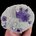 Natural Purple Cubic Fluorite, Mineral Specimen:Inner Mongolia,China (70*60*30MM) - image 2