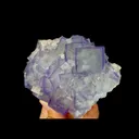 Natural Purple Cubic Fluorite, Mineral Specimen:Xianghualing,Hunan (100*70*45MM) - image 2