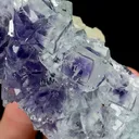 Natural Purple Cubic Fluorite, Mineral Specimen:Xianghualing,Hunan (120*55*40MM) - image 3